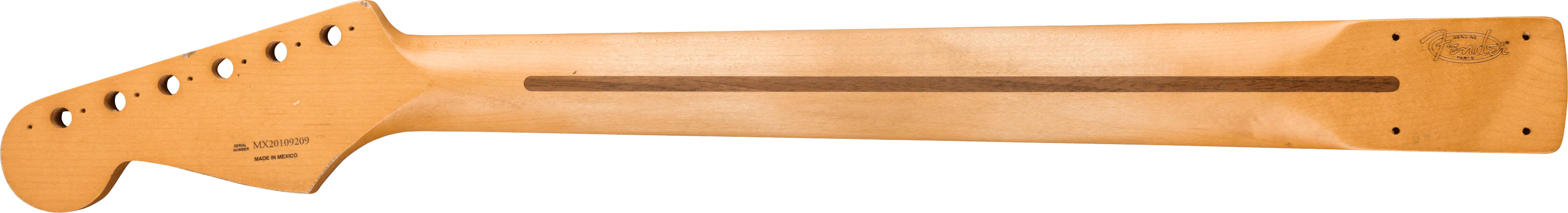 Road Worn® 50's Stratocaster® Neck, 21 Vintage Tall Frets, Maple, Soft V 2 Road Worn® 50's Stratocaster® Neck, 21 Vintage Tall Frets, Maple, Soft V