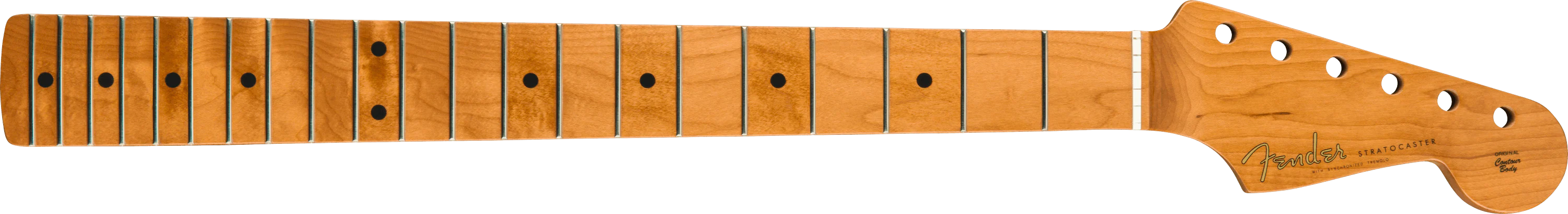 Roasted Maple Vintera® Mod '60's Stratocaster® Neck, 21 Medium Jumbo Frets, 9.5", "C" Shape 1 Roasted Maple Vintera® Mod '60's Stratocaster® Neck, 21 Medium Jumbo Frets, 9.5", "C" Shape