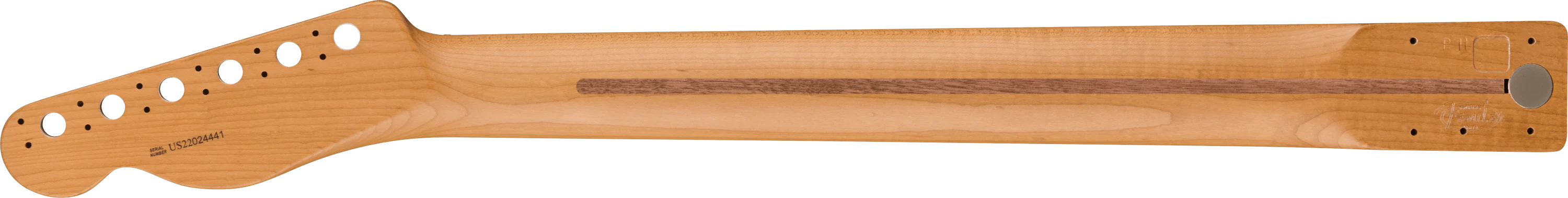 American Pro II Tele Neck, 22 Narrow Tall Frets, 9.5", Roasted Maple 2 American Pro II Tele Neck, 22 Narrow Tall Frets, 9.5", Roasted Maple