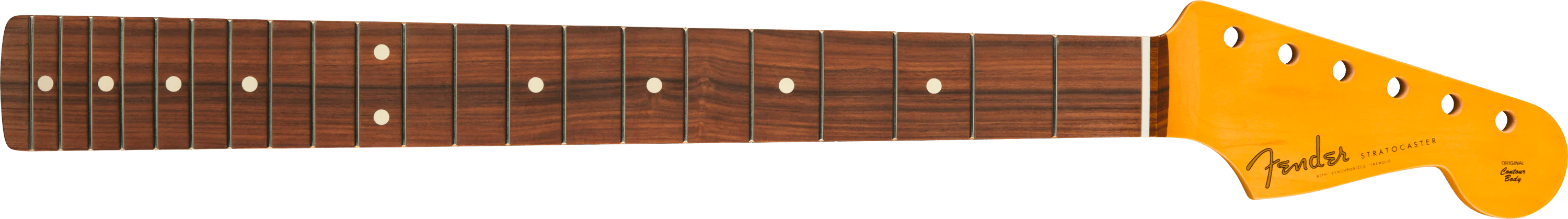 Classic 60's Stratocaster Neck Lacquer, 21 Vintage Frets, Pau Ferro, C Shape 1 Classic 60's Stratocaster Neck Lacquer, 21 Vintage Frets, Pau Ferro, C Shape