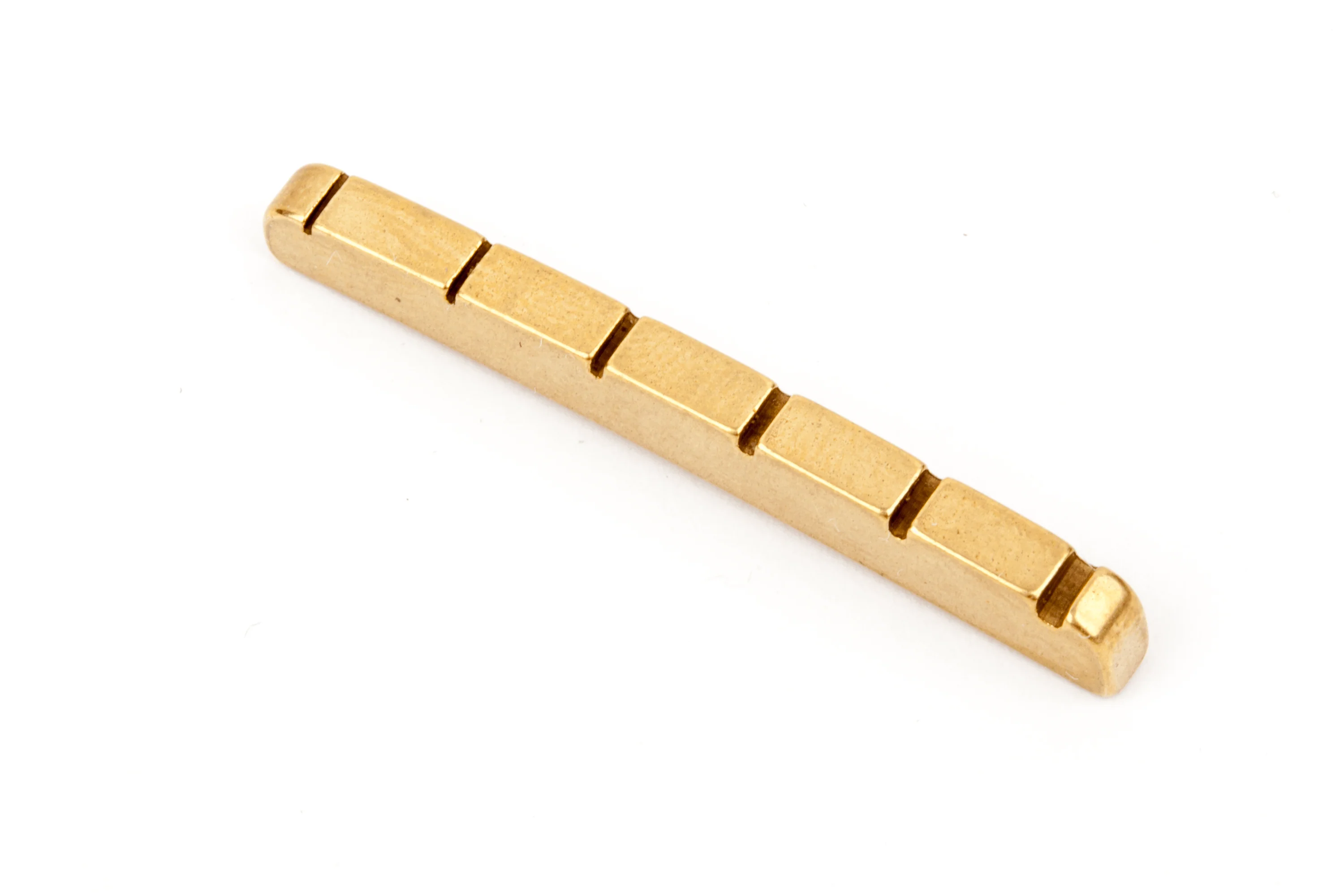 Yngwie Malmsteen Brass String Nut, Pre-Slotted 1 Yngwie Malmsteen Brass String Nut, Pre-Slotted