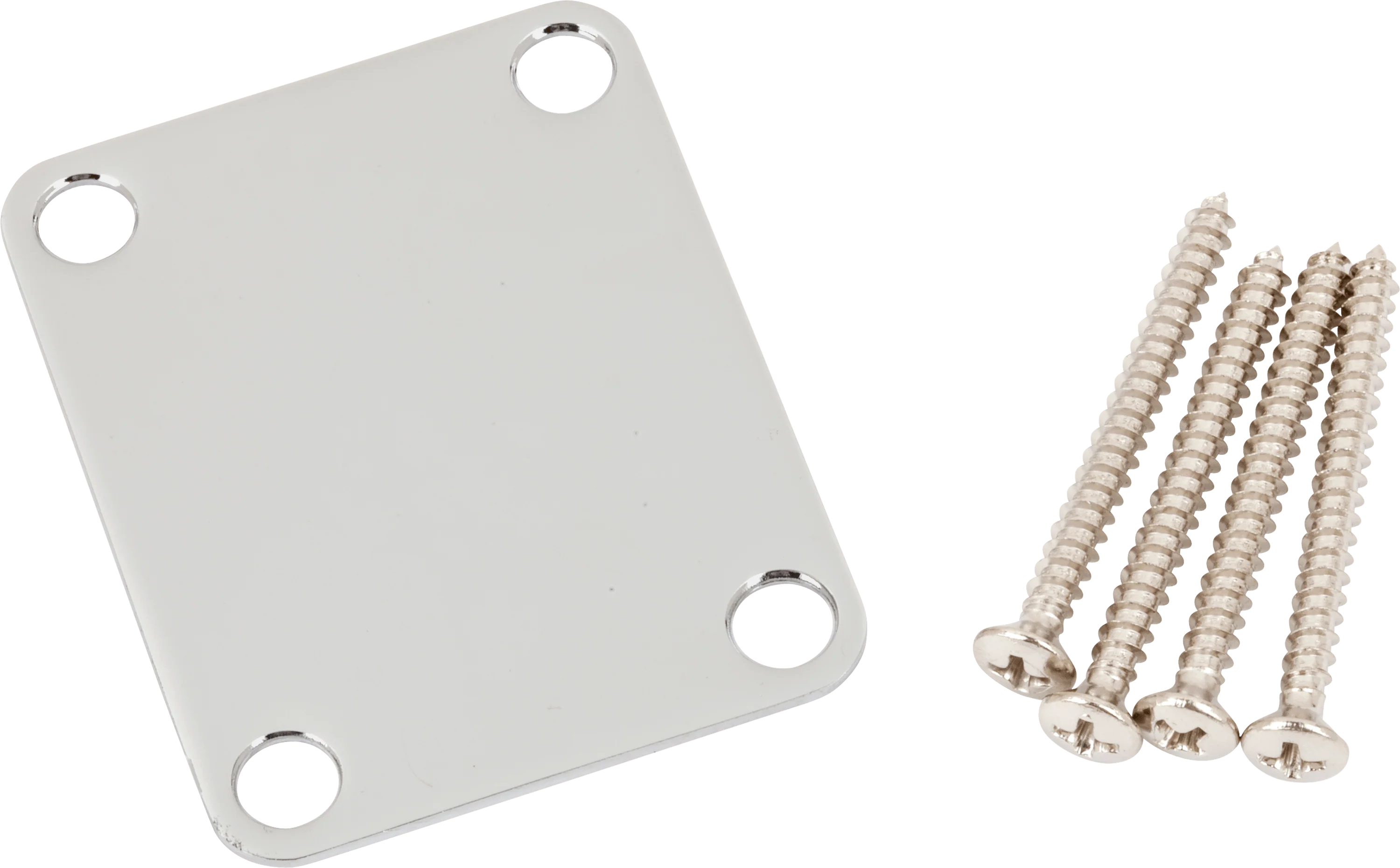 4-Bolt Vintage-Style Neck Plate (No Logo)