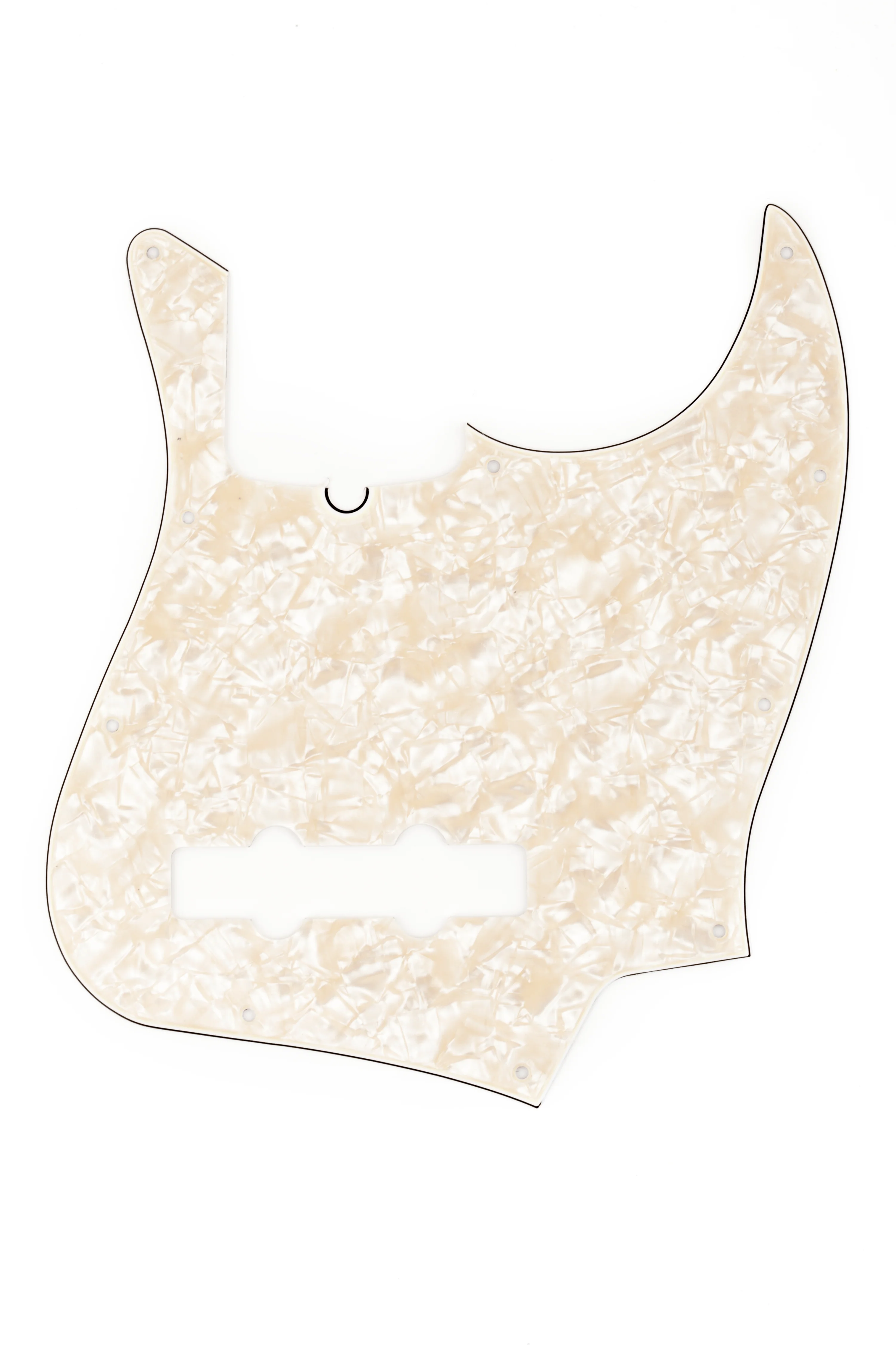 10-Hole Contemporary Jazz Bass Pickguards 6 10-Hole Contemporary Jazz Bass Pickguards