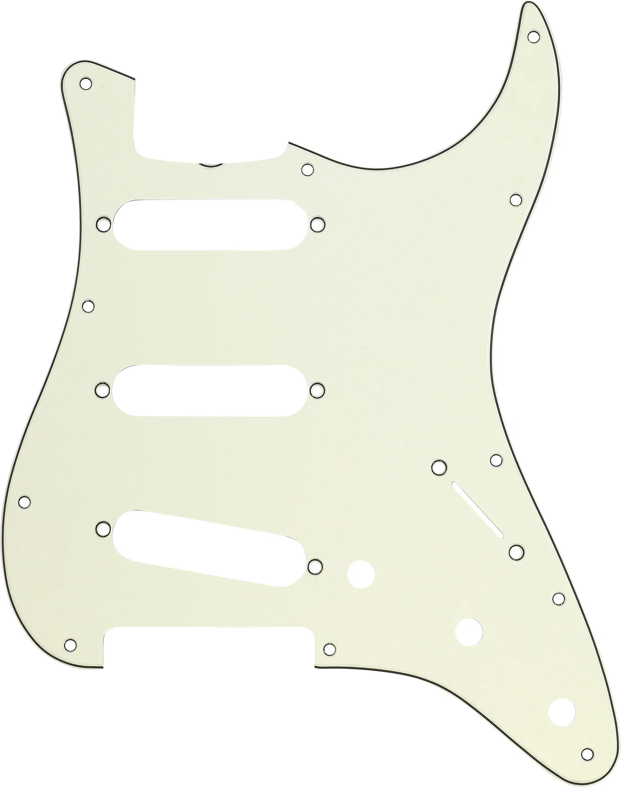 11-Hole '60s Vintage-Style Stratocaster® S/S/S Pickguards
