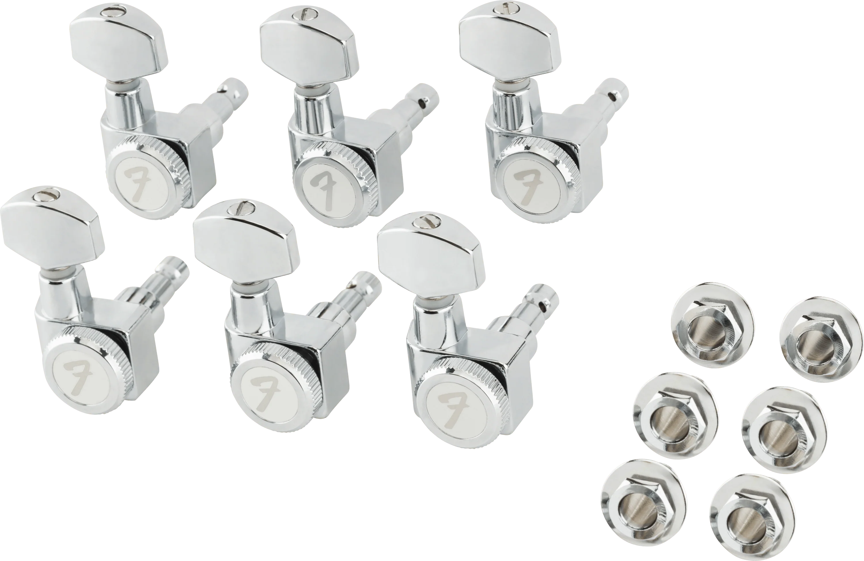 Locking Stratocaster®/Telecaster® All Short Post Tuning Machine Set 1 Locking Stratocaster®/Telecaster® All Short Post Tuning Machine Set