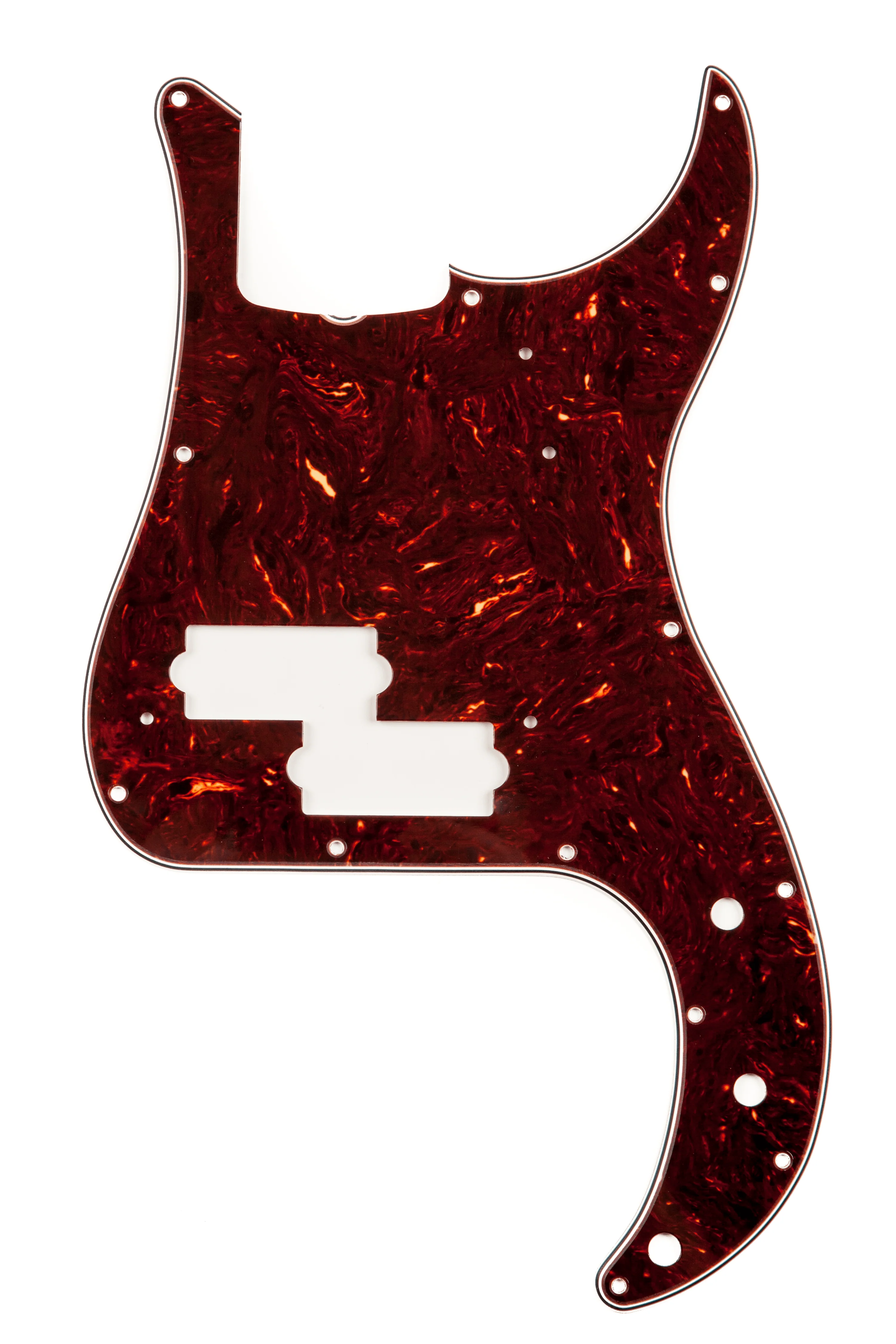 Pure Vintage '63 Precision Bass Pickguard - Brown Shell 1 Pure Vintage '63 Precision Bass Pickguard - Brown Shell