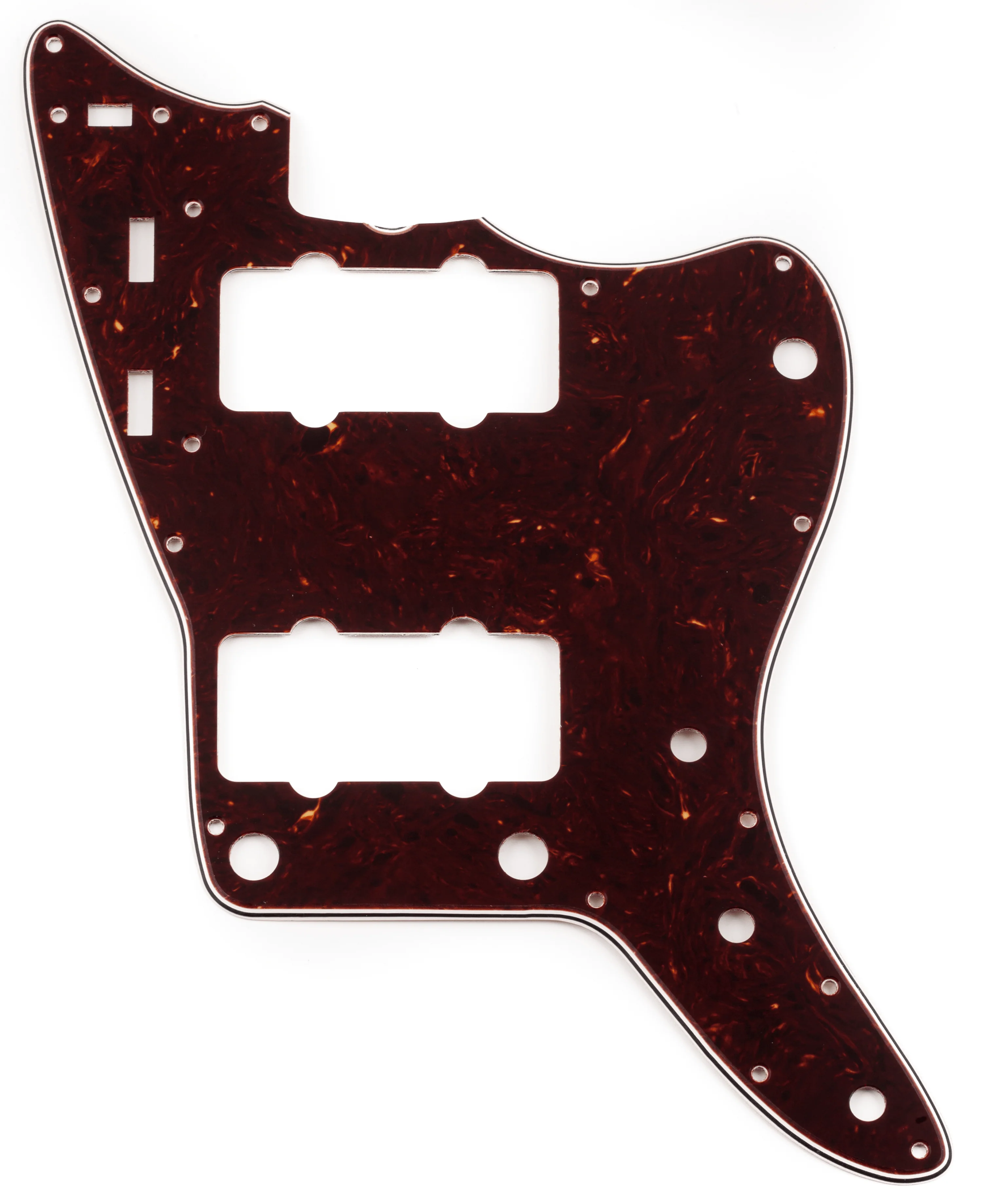 Pure Vintage '65 Jazzmaster Pickguard - Brown Shell 1 Pure Vintage '65 Jazzmaster Pickguard - Brown Shell