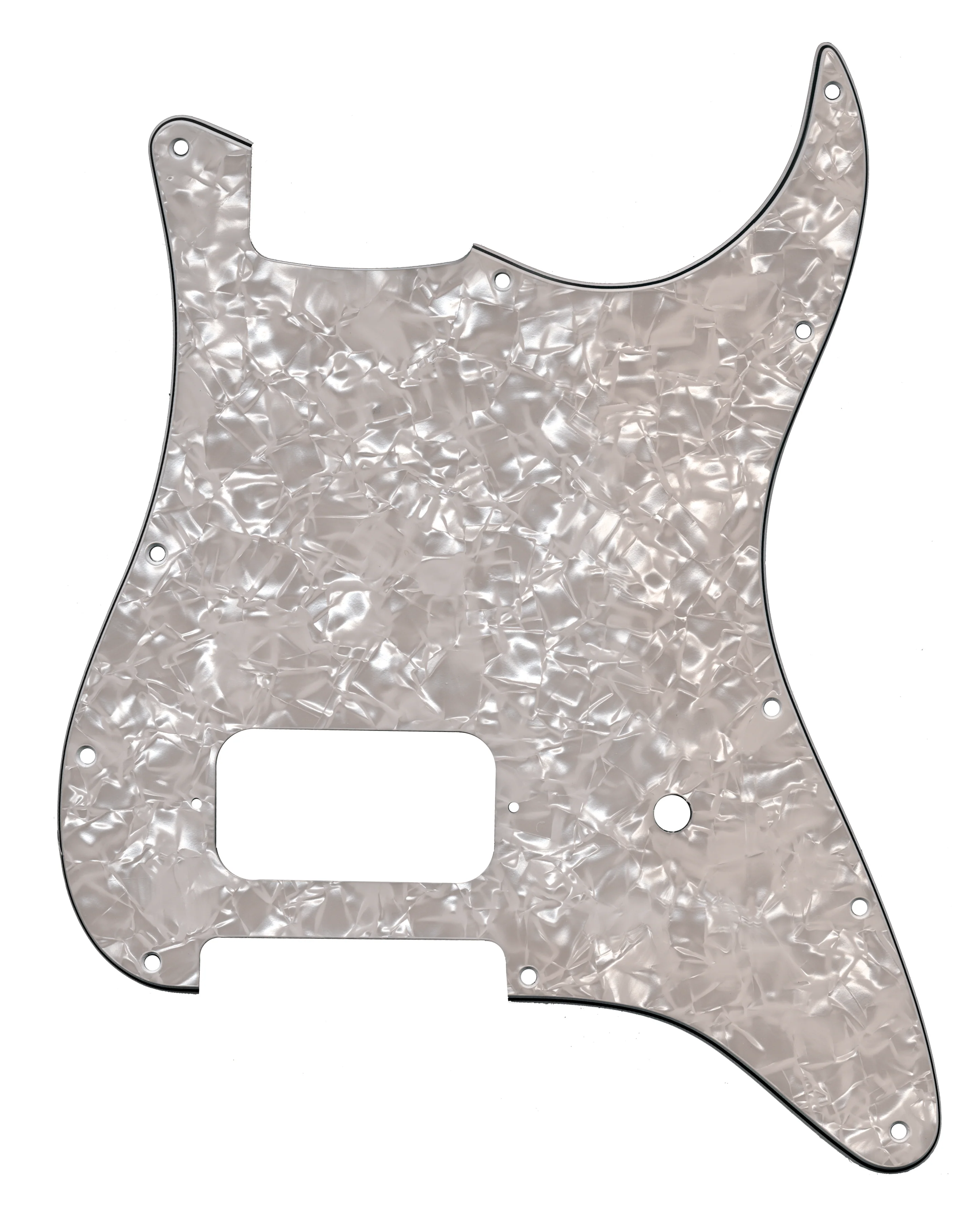 11-Hole Modern-Style Stratocaster Single Humbucking Pickguards 1 11-Hole Modern-Style Stratocaster Single Humbucking Pickguards
