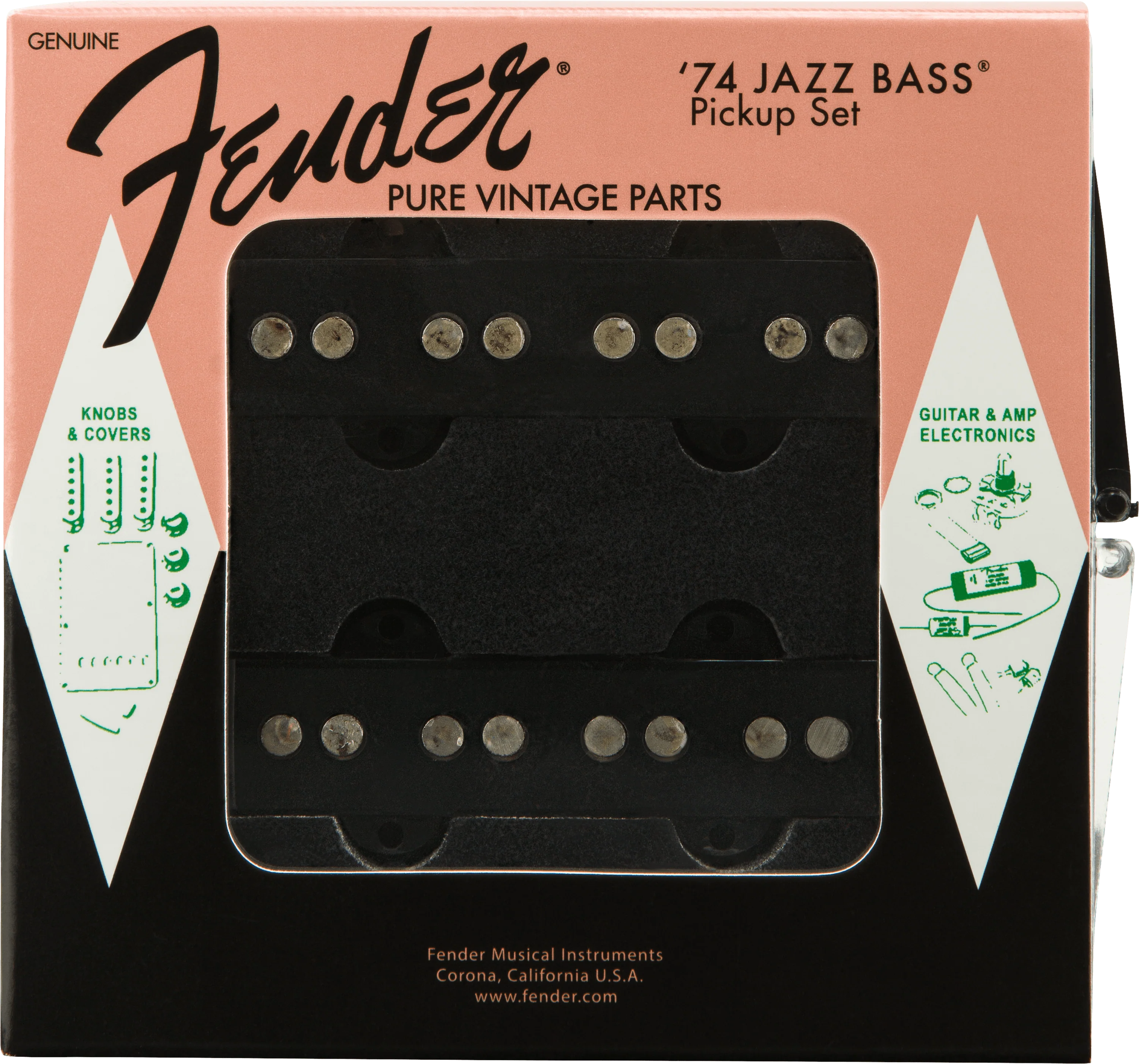 Pure Vintage '74 Jazz Bass Pickup Set 2 Pure Vintage '74 Jazz Bass Pickup Set