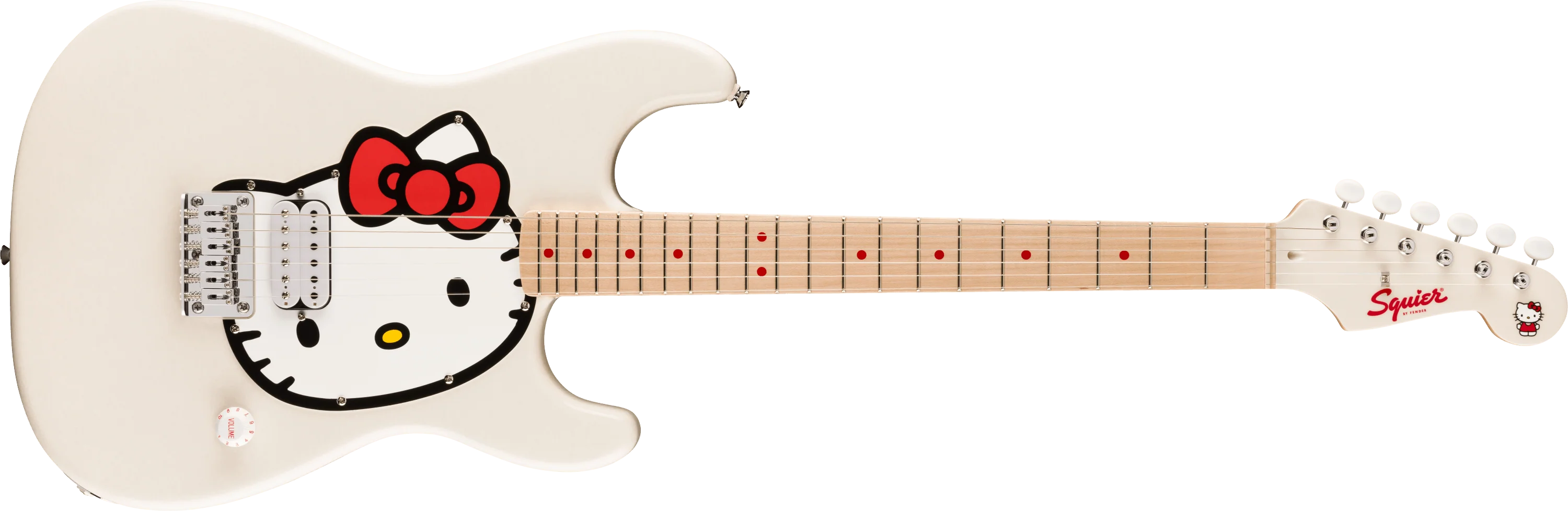 Fender® x Hello Kitty® White Stratocaster® 1 Fender® x Hello Kitty® White Stratocaster®