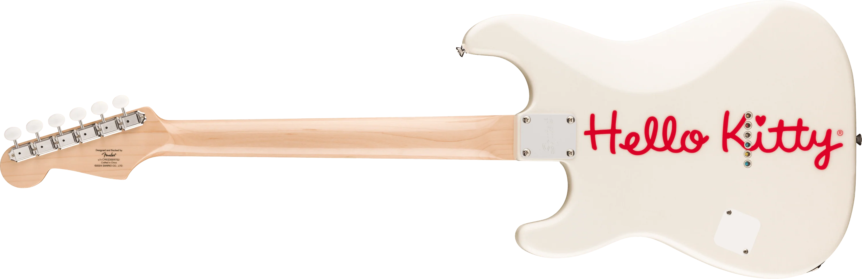 Fender® x Hello Kitty® White Stratocaster® 2 Fender® x Hello Kitty® White Stratocaster®