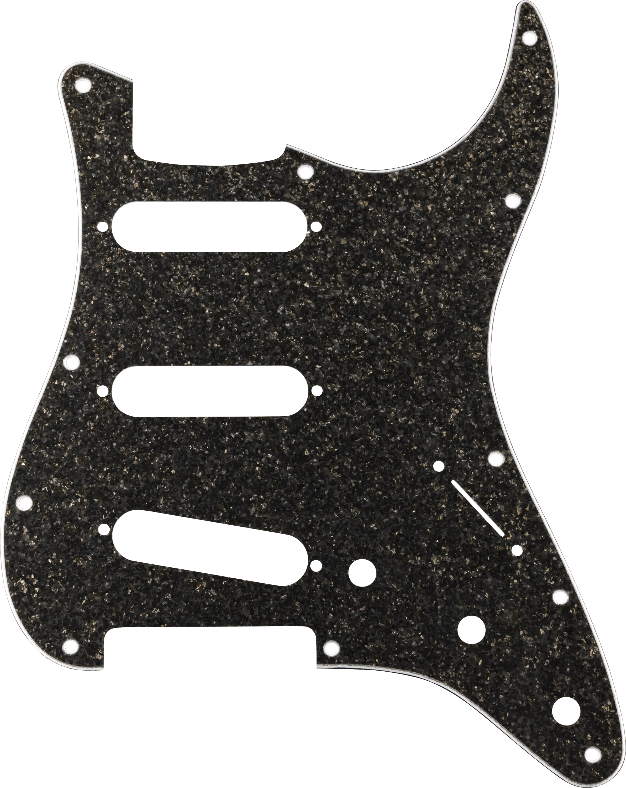 Hybrid Glass/Glitter Stratocaster® S/S/S Pickguards