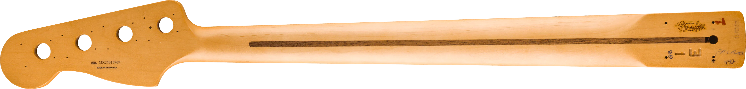 Player II Series Precision Bass® Neck, 22 Medium Jumbo Frets, 9.5", Modern "C" 2 Player II Series Precision Bass® Neck, 22 Medium Jumbo Frets, 9.5", Modern "C"