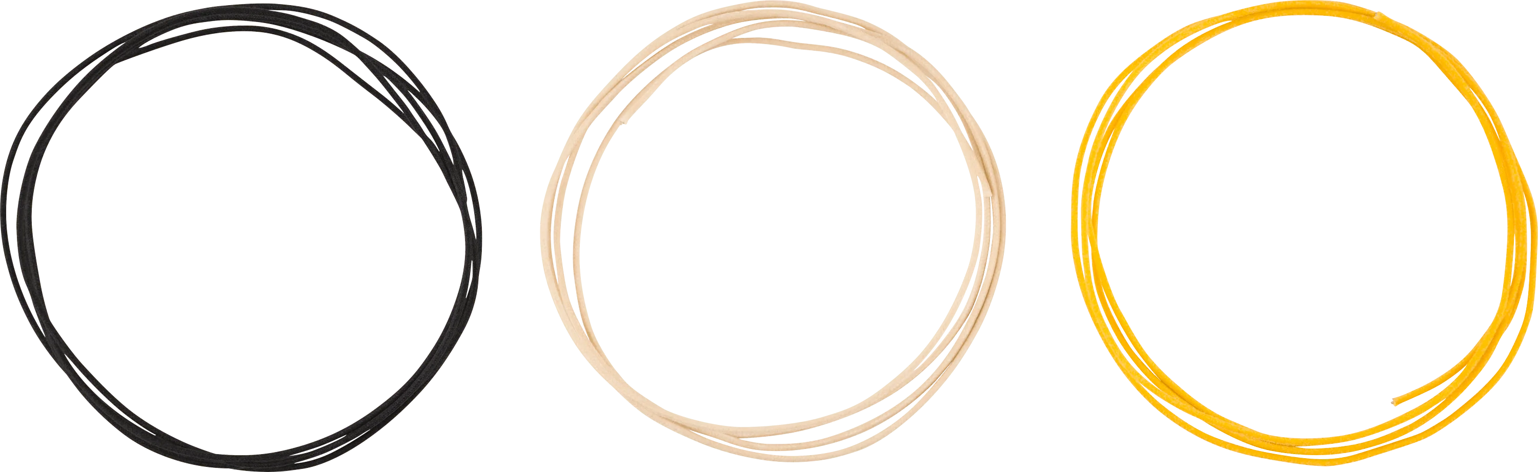 Pure Vintage Cloth Wire, 22 AWG, Black, White, Yellow 1 Pure Vintage Cloth Wire, 22 AWG, Black, White, Yellow