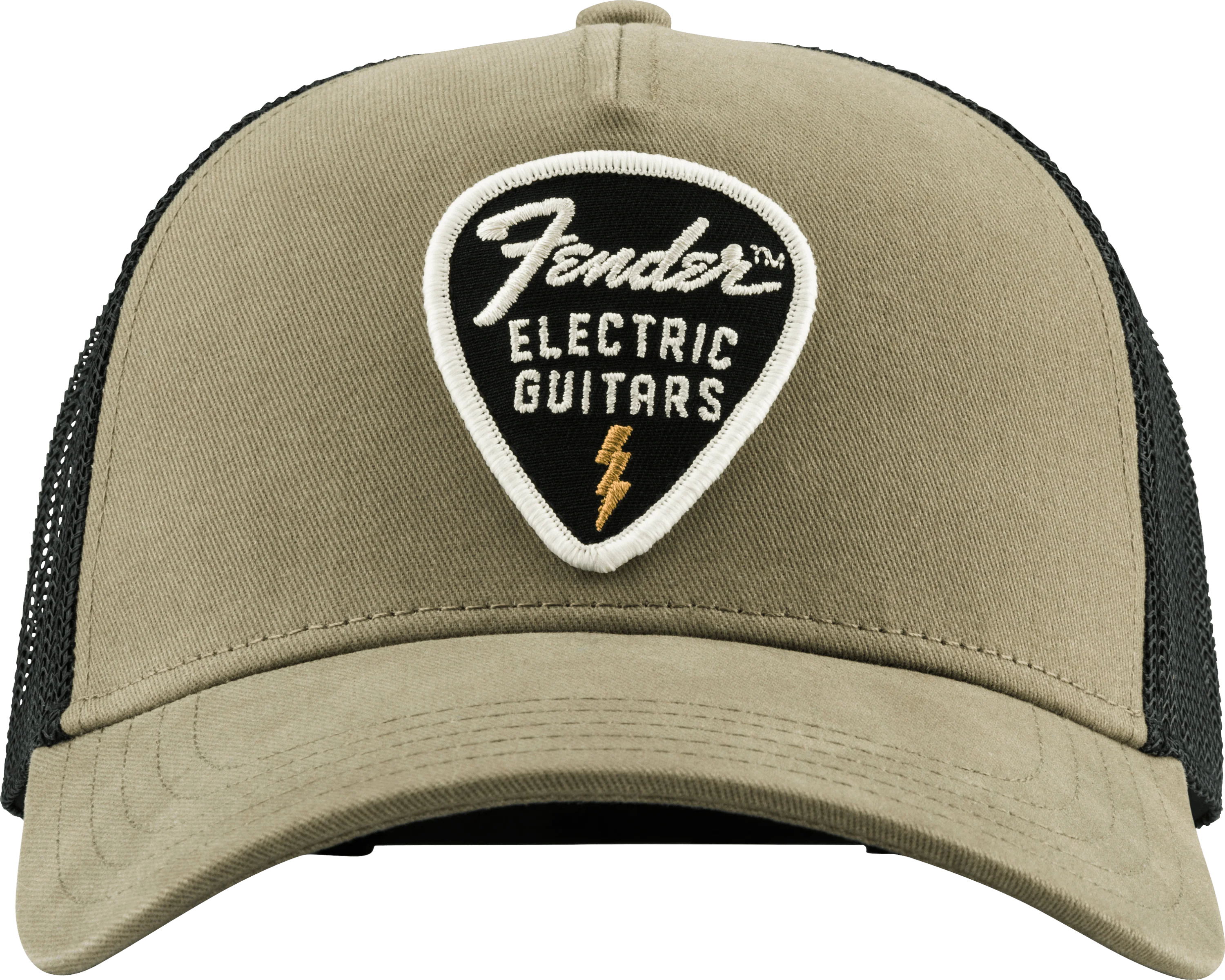 Fender® Snap Back Pick Patch Hat, Olive 2 Fender® Snap Back Pick Patch Hat, Olive