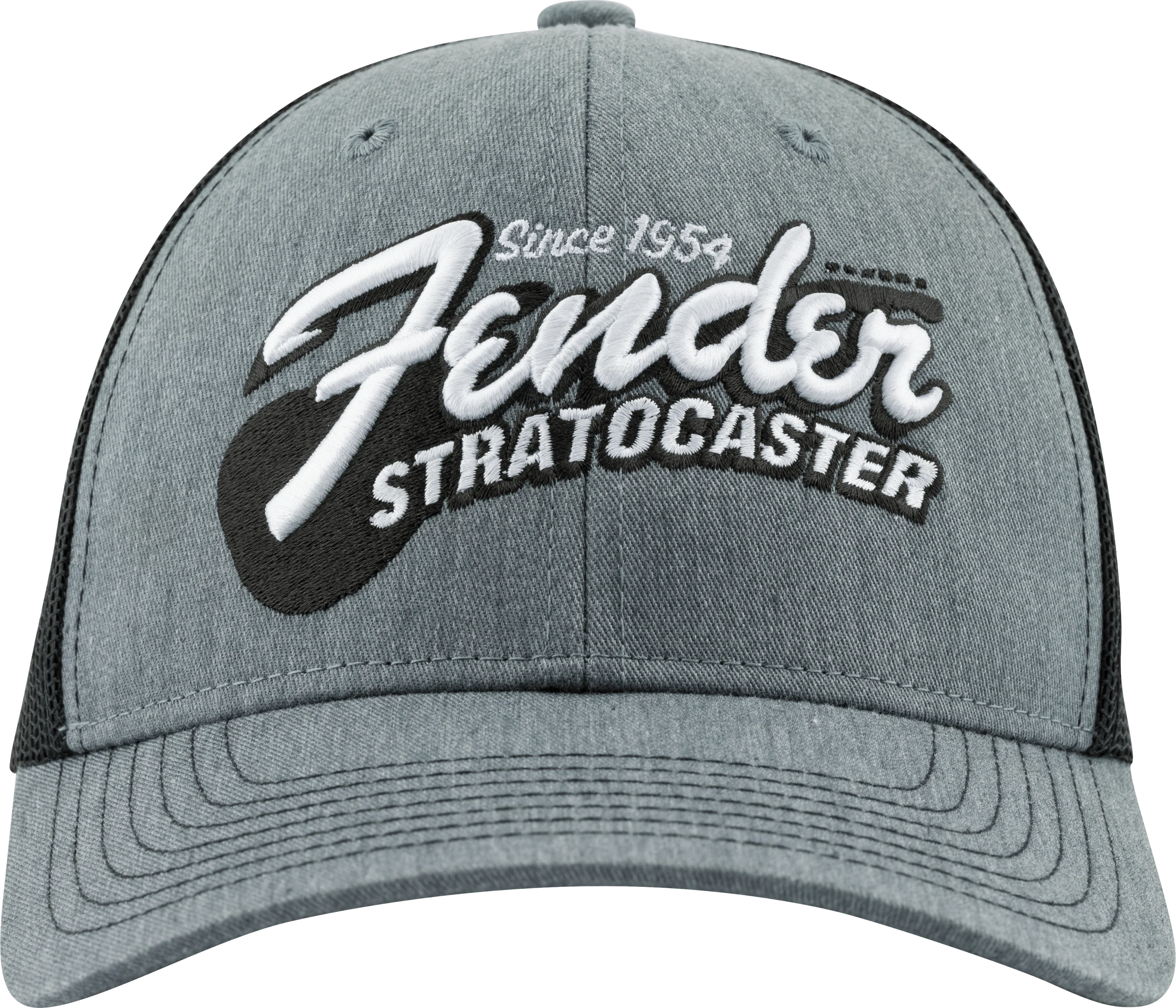 Fender® Stratocaster™ Guitar Hat, Heather Gray 1 Fender® Stratocaster™ Guitar Hat, Heather Gray